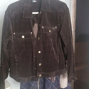 Corduroy jacket thst has matching pants